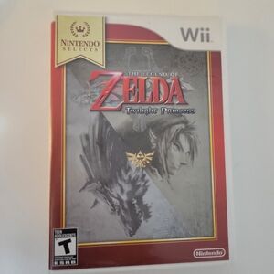 Zelda Twilight Princess Nintendo Wii Game Complete
